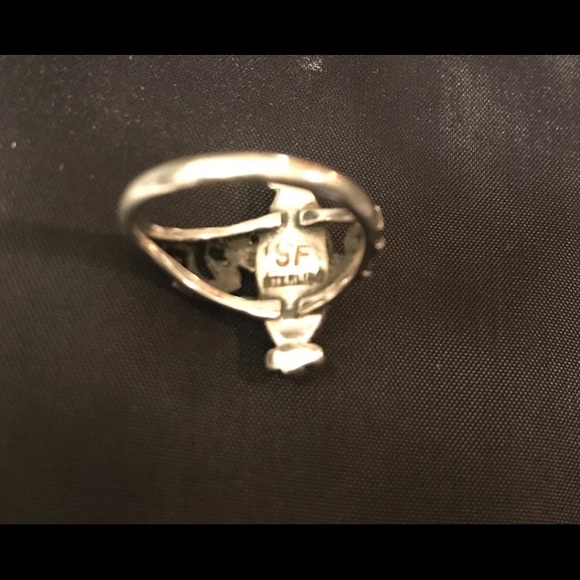 Steve Francisco Inlaid Spiny Oyster Ring - Picture 4 of 4